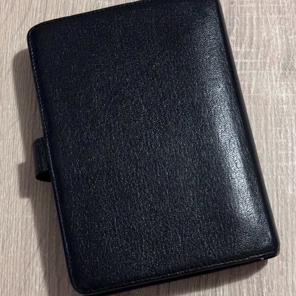 Chanel Classic Logo Clasp Black MM Agenda - Picture 7 of 7